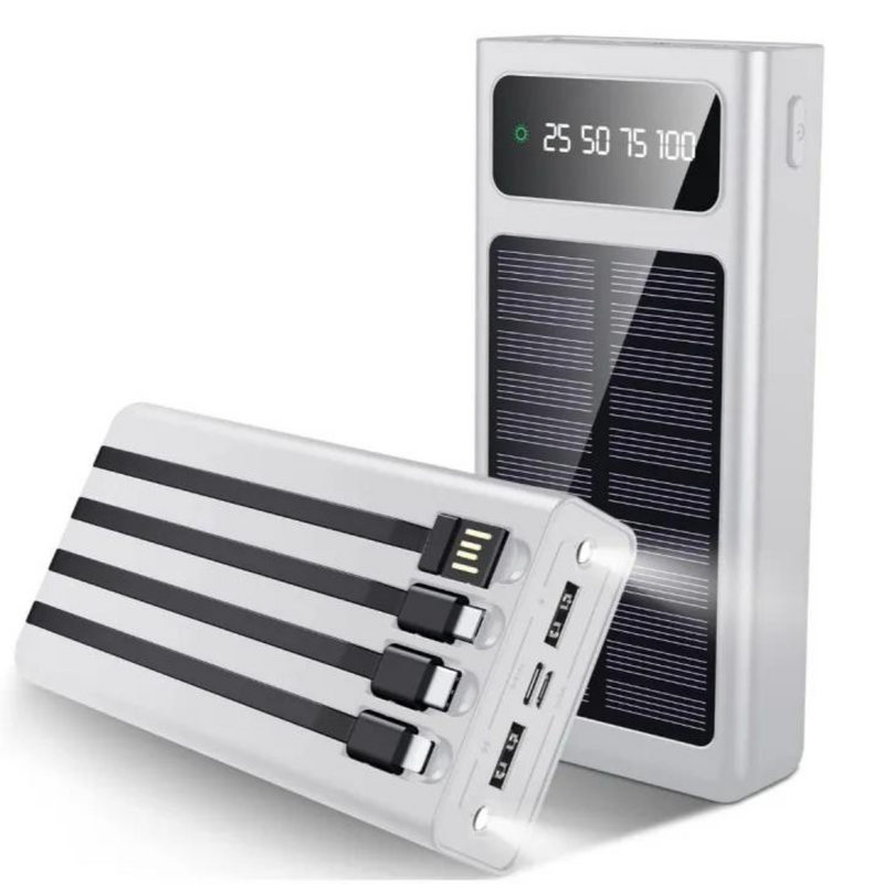 Power Bank com que carrega por Placa Solar e cabo de 12000mAh EP-C872