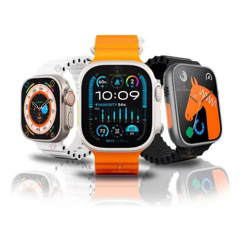 RELÓGIO SMARTWATCH W74 PRO MAX ACOMPANHA 5 PULSEIRAS RELOGIO DE PULSO DIGITAL