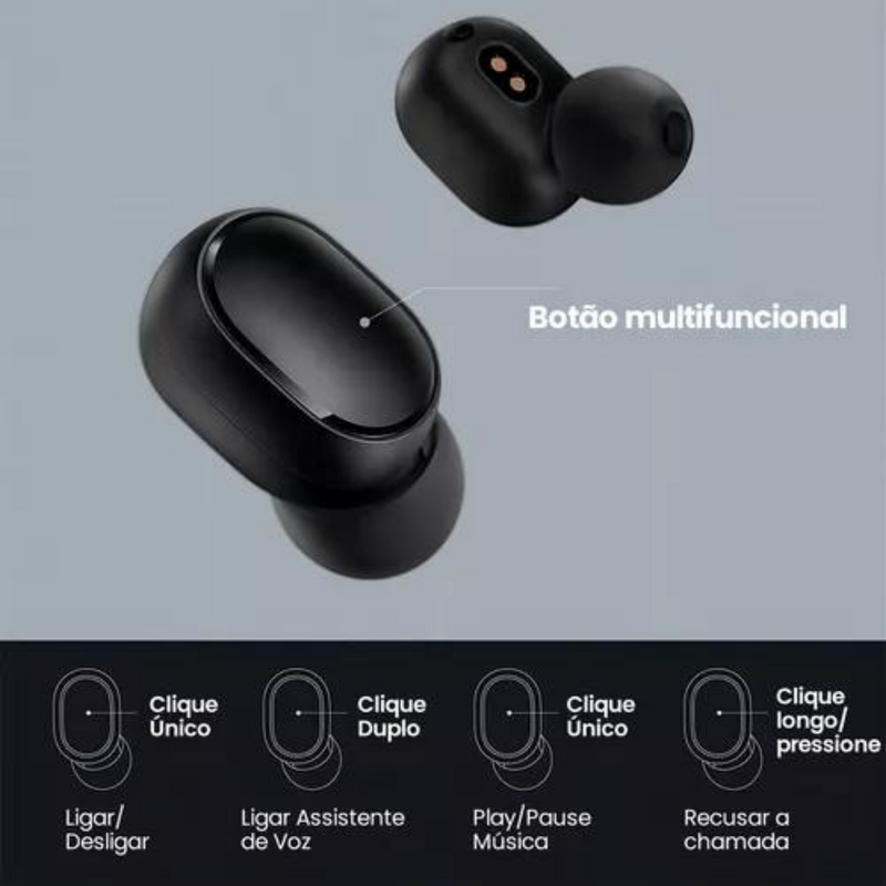 Fone de ouvido Earbuds A6S Bluetooth 5.3