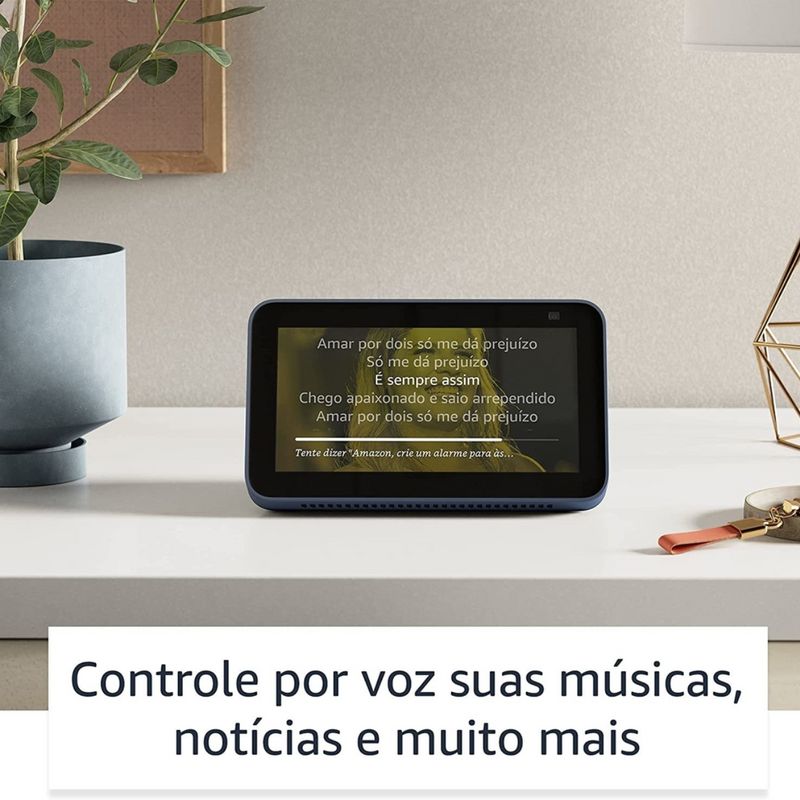 Echo Show 5 3a Geração Smart Display Preto Amazon 110v/220v