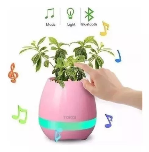 Vaso De Flor Inteligente Bluetooth Que Toca Música