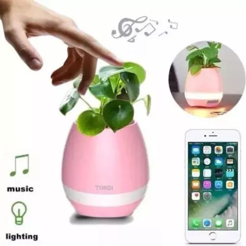 Vaso De Flor Inteligente Bluetooth Que Toca Música