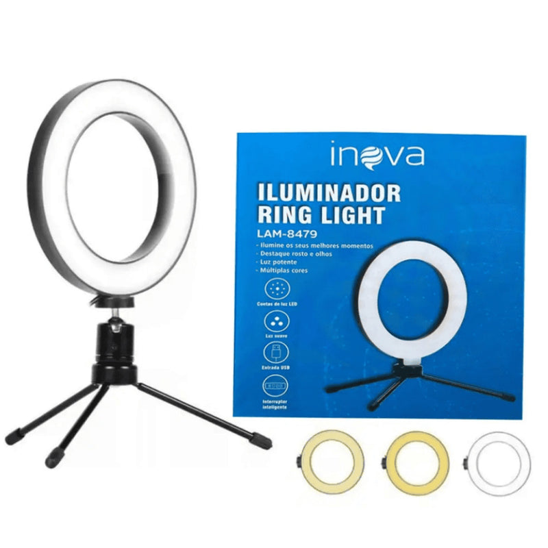 Iluminador Ring Light LAM-8593